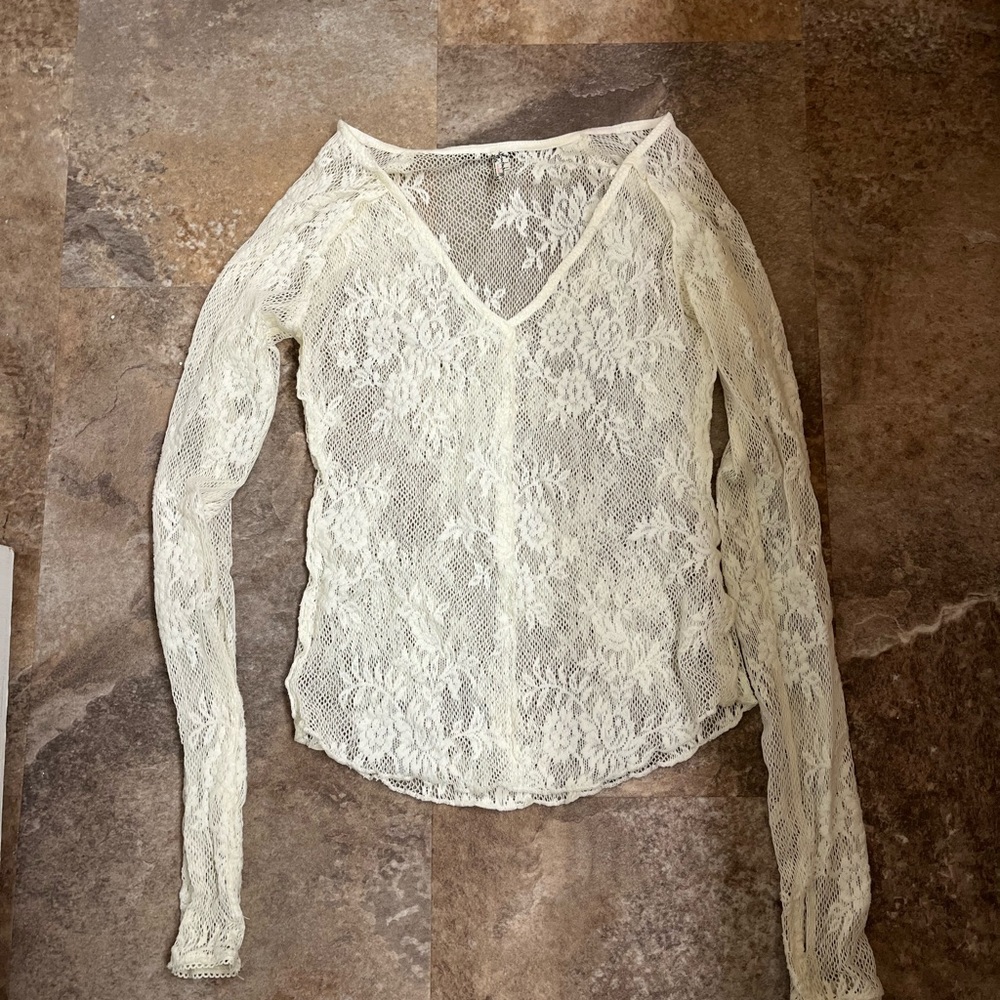 Free People Intimately Lace Top